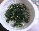 細竹の煮物にアオサを浮かべて作り方3写真