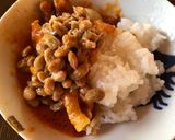 納豆バターチキンカレー（ファミマ）作り方2写真