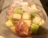 塩鶏とねぎの酒蒸し作り方1写真