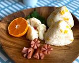 カオマンガイ飯☆コーンちょい足しおにぎり作り方6写真