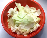 旨味たっぷり♬あさりとキャベツの酒蒸し作り方2写真