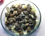 旨味たっぷり♬あさりとキャベツの酒蒸し作り方3写真