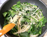 すっぱ旨い＊ほうれん草ともやしの中華炒め作り方7写真
