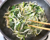 すっぱ旨い＊ほうれん草ともやしの中華炒め作り方9写真
