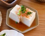 かつおぶしとねぎで食べる冷やっこ作り方1写真