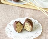 ニューレトロ*チョコバナナケーキポップ作り方12写真