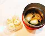 永谷園で簡単！そうめんスープ　マグランチ作り方5写真