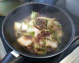 牛すきうどん作り方5写真