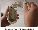 殻付き牡蠣の剥き方作り方10写真