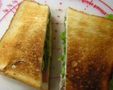 あとからレタス★ホット✿チーズサンド作り方7写真