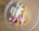 ベーコン玉ねぎのコンソメバター醤油パスタ作り方3写真