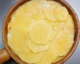 薄切りポテトのクリームグラタン作り方2写真