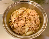 簡単・速攻♡豚こまと玉ねぎのさっぱり煮♪作り方3写真