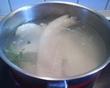 カレー味フィッシュライス♪ケジャリー作り方2写真