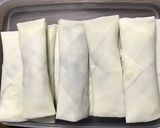 にらと鶏挽き肉のいきなり春巻き　作り方4写真