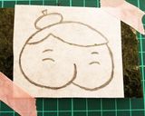 海苔アート(覚書)作り方1写真