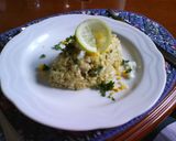 カレー味フィッシュライス♪ケジャリー作り方7写真