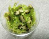 キウイとキャベツのサラダ!レモンソースで作り方3写真