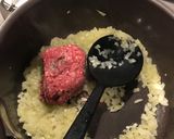 トマト缶なし　ミートソース　スパゲティ作り方4写真
