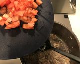 トマト缶なし　ミートソース　スパゲティ作り方5写真
