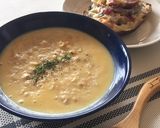 納豆&キムチ豆乳のオートミールリゾット作り方7写真