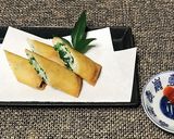 にらと鶏挽き肉のいきなり春巻き　作り方6写真