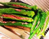 万願寺とうがらしの春巻き(土佐甘とう)作り方4写真