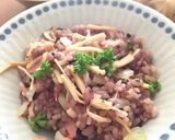 なめ茸inのガリバタ炒飯♡*｡ﾟ作り方11写真
