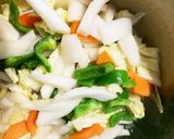 全てレンジかぶ白菜ガリバタチャンプル作り方17写真