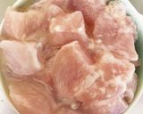 全てレンジ胸肉根菜のからし味噌味蒸し煮作り方3写真