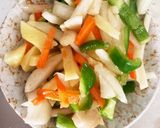全てレンジカレールーでキーマカレー風丼作り方9写真