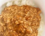 全てレンジカレールーでキーマカレー風丼作り方15写真