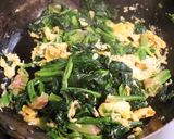 朝昼夕♪簡単♪ほうれん草と卵の炒め物作り方3写真