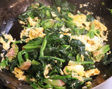 朝昼夕♪簡単♪ほうれん草と卵の炒め物作り方3写真