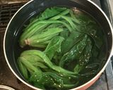 ほうれん草 de 納豆作り方1写真