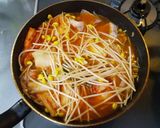 キムチ鍋風【簡単】味噌スンドゥブチゲ作り方4写真