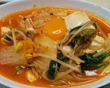 キムチ鍋風【簡単】味噌スンドゥブチゲ作り方7写真