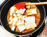 残った鶏そぼろをリメイク！麻婆丼作り方5写真