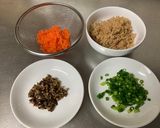 お弁当に♡鶏そぼろとたっぷり野菜の卵焼き作り方6写真