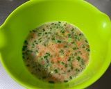 お弁当に♡鶏そぼろとたっぷり野菜の卵焼き作り方7写真