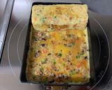 お弁当に♡鶏そぼろとたっぷり野菜の卵焼き作り方10写真
