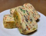 お弁当に♡鶏そぼろとたっぷり野菜の卵焼き作り方11写真