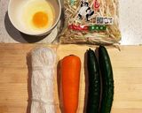 適当で大体美味しくなる【中華春雨サラダ】作り方1写真