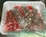 豚こま肉で☆青じそドレッシングのおろし焼作り方3写真