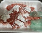 豚こま肉で☆青じそドレッシングのおろし焼作り方9写真