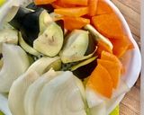 レンコンとナスの野菜カレー2〜3人分作り方2写真