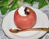 超簡単♪レンジ４分で焼きりんご作り方9写真