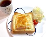 シチューの残りで簡単クロックムッシュ！作り方6写真