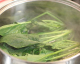 鯖の醤油煮とほうれん草のトロロがけ作り方1写真