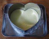 ハート♥ホワイトチョコレアチーズケーキ作り方1写真